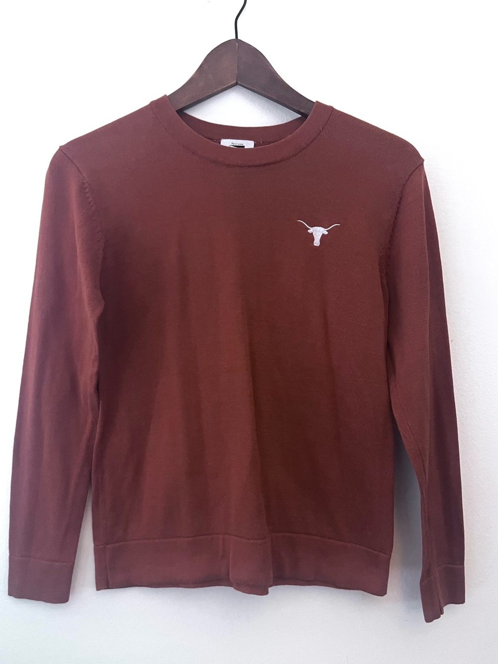 Fairway Fashion University of Texas Austin 100% Mercerized Cotton Sweater UNISEX